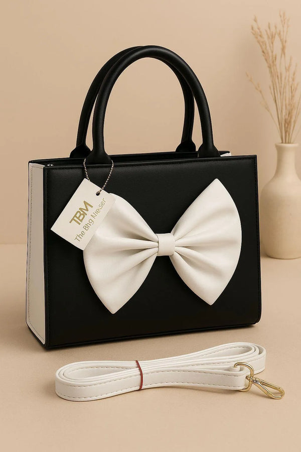 Women's PU Leather Plain Hand Bag