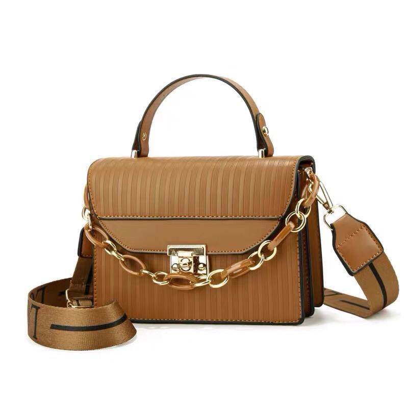 Glam & Grace Nylon Plain Hand Bag – Black, White, Pink