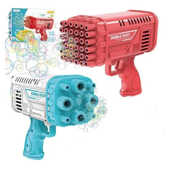 Bazooka Bubble Water Gun | Rechargeable ABS Plastic Toy for Kids