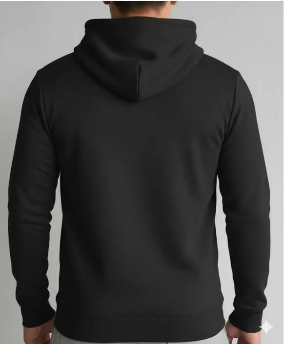 1 Pc Men's Polyester Plain Hoodie