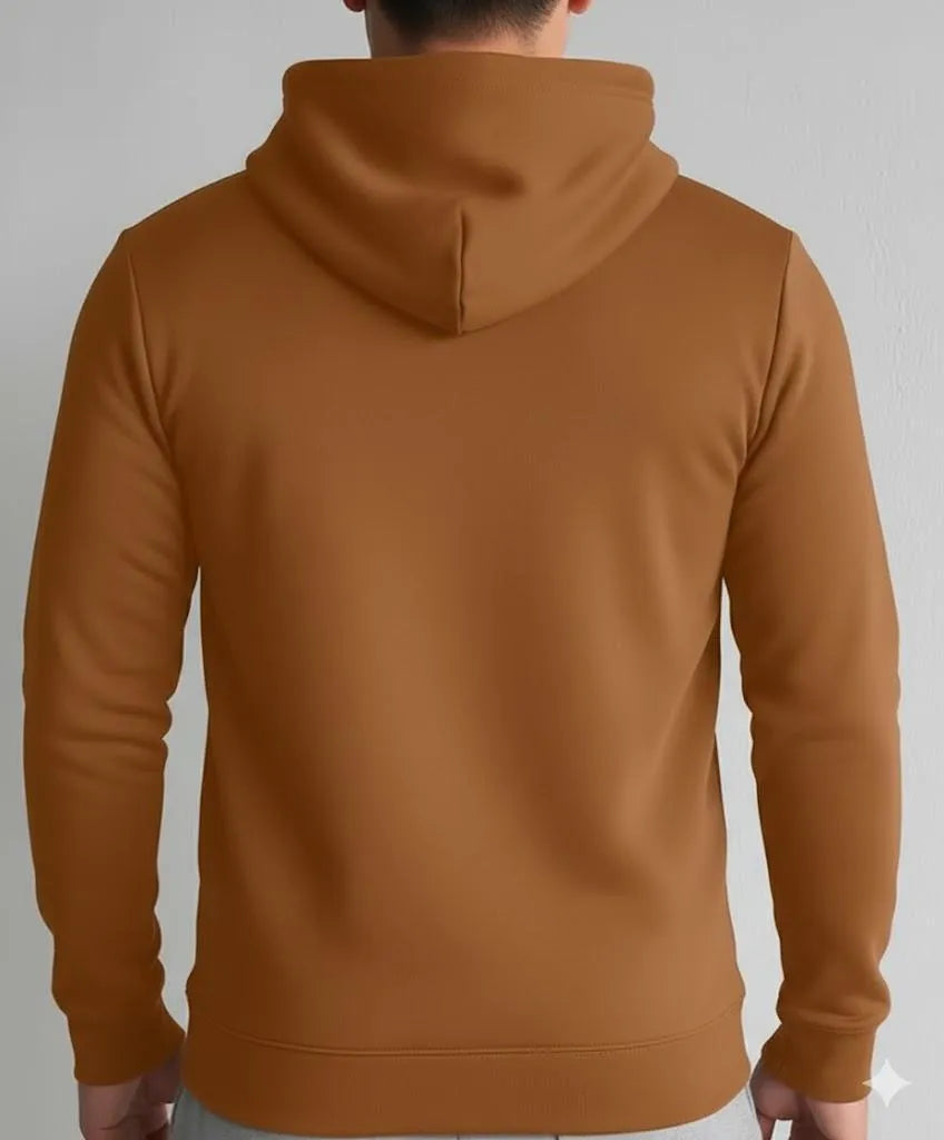 1 Pc Men's Polyester Plain Hoodie