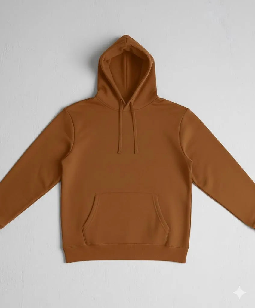 1 Pc Men's Polyester Plain Hoodie