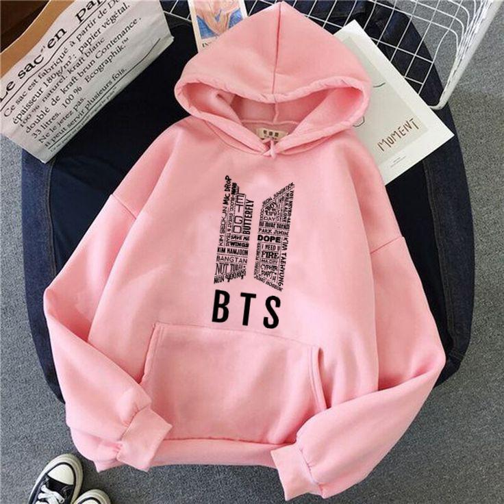 1 Pc Women's Stitched Fleece Printed Pullover Hoodie