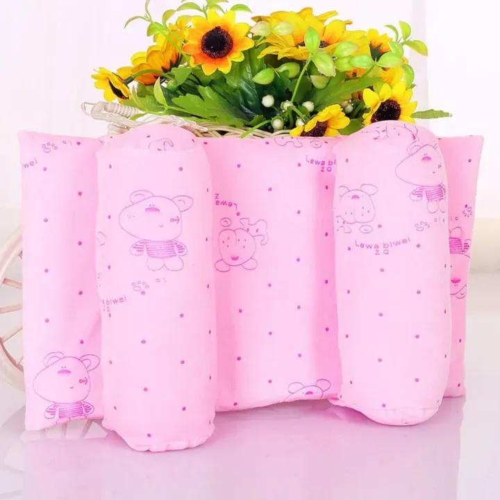 Glam & Grace Baby Neck Pillow – Multicolor Cotton Nursing Pillow for Unisex