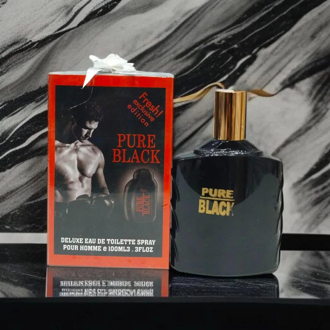 Pure Black Mens Perfume - Glam & Grace