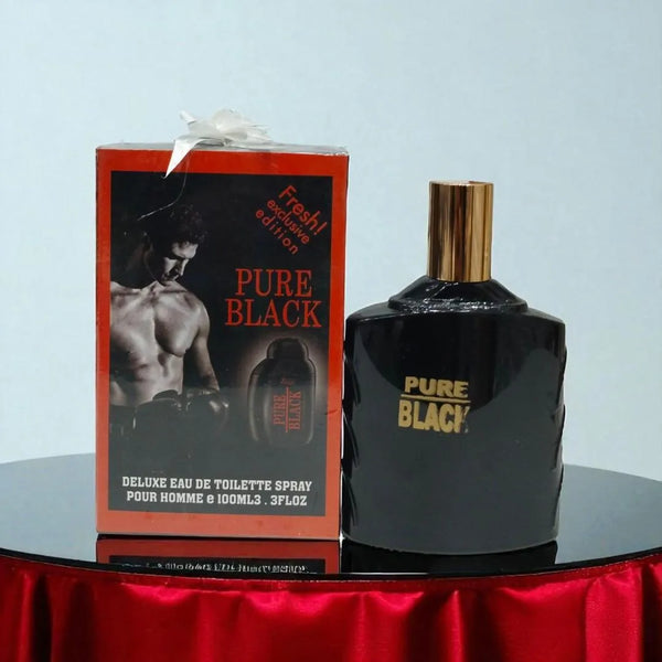 Pure Black Mens Perfume - Glam & Grace